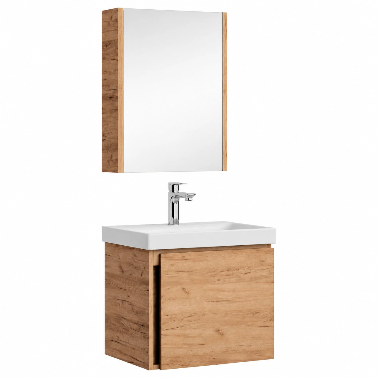 Armoire, en chêne, coloris doré, pour la chambre