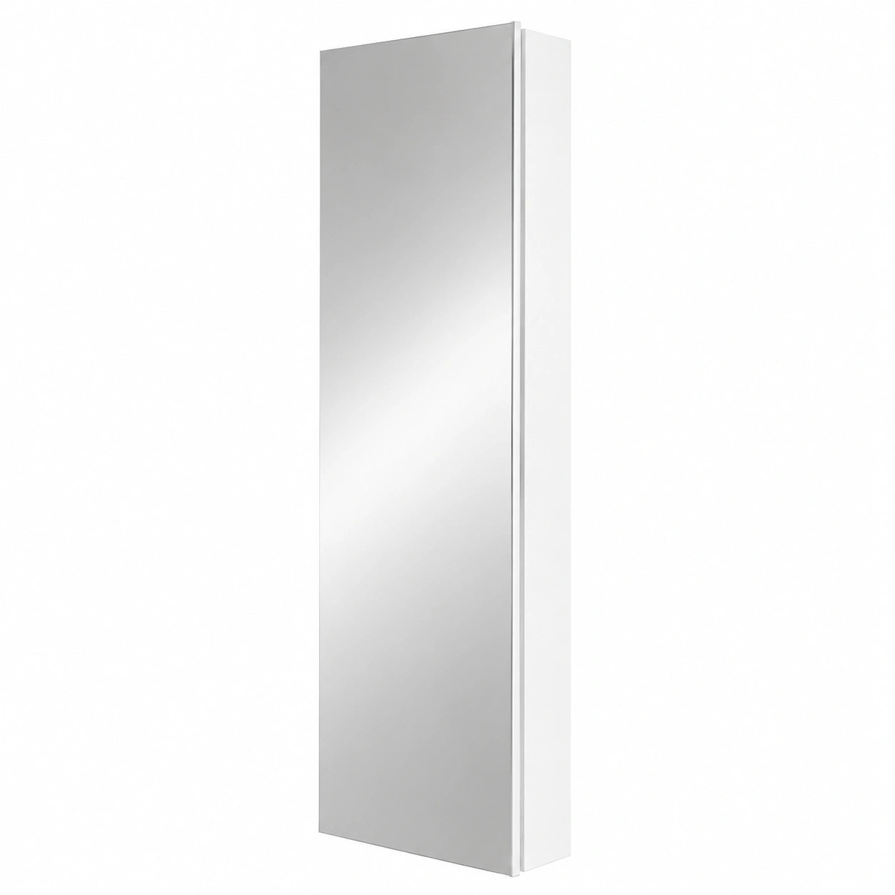 Meuble d’appoint, coloris blanc, 50 x 195 x 18 cm, pour le salon ou la chambre